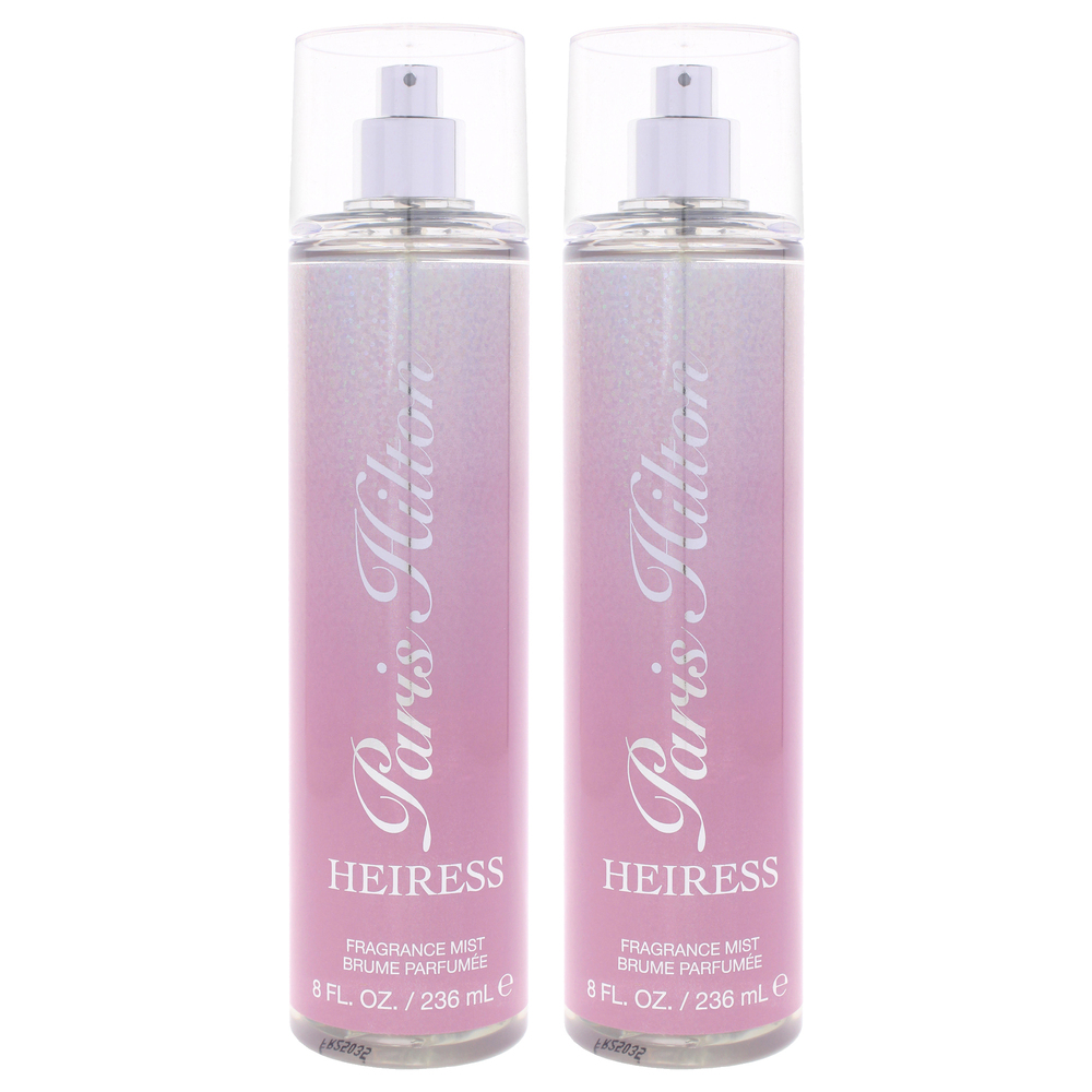 Heiress by Paris Hilton for Women - 8 oz Body Mist - Pack of 2